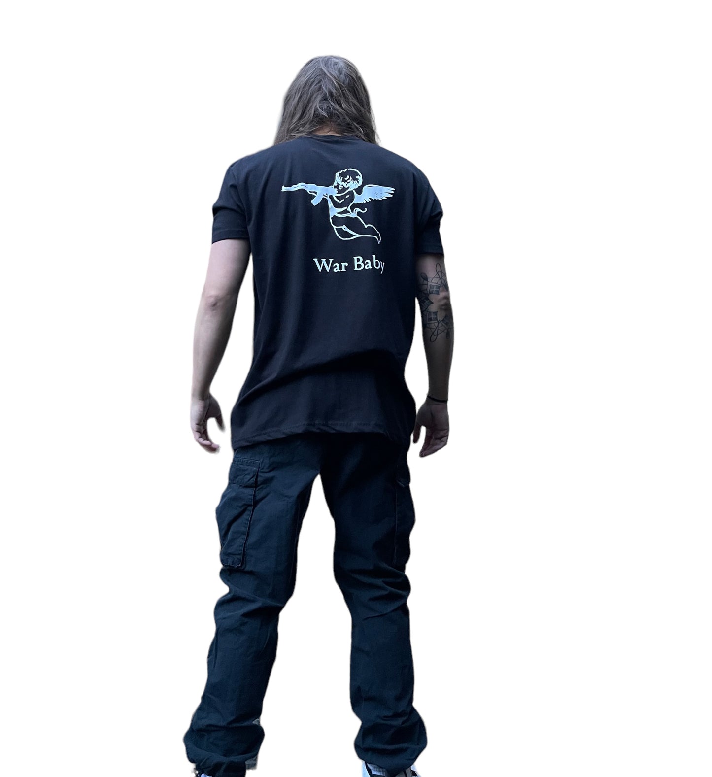 War Baby Black Short Sleeve Shirt